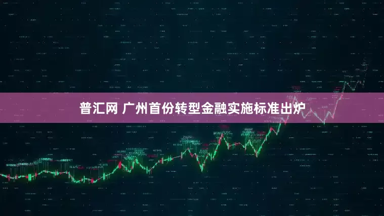 普汇网 广州首份转型金融实施标准出炉